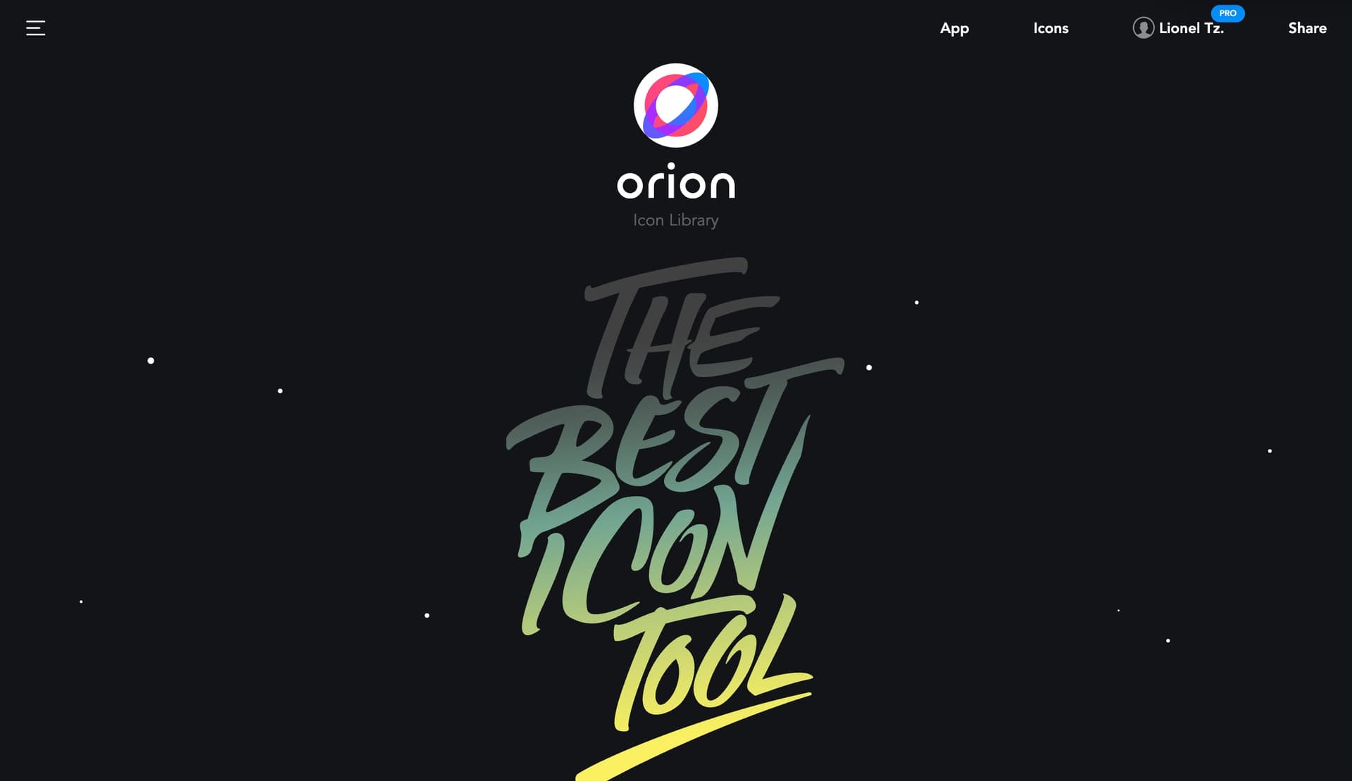 Orion Icon Library